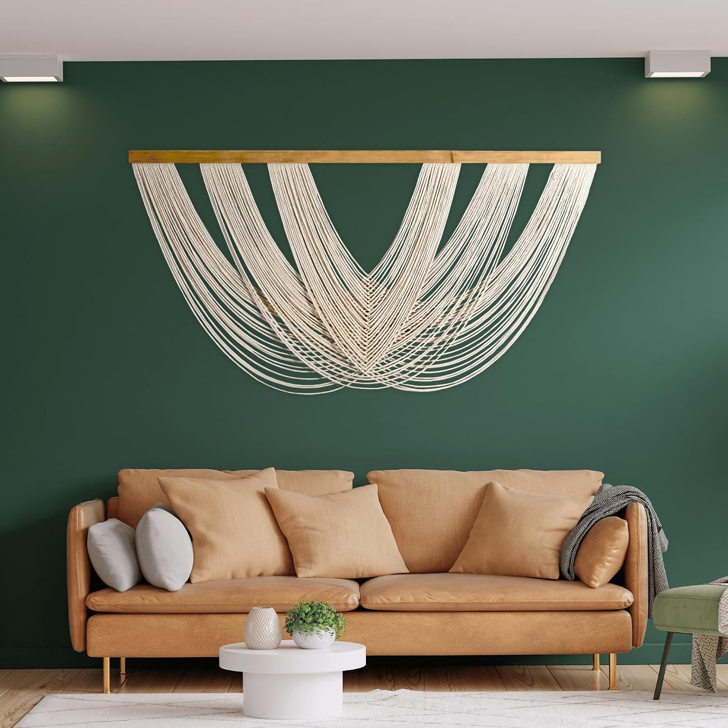 Neutral Extra Large Boho Macrame Wall Hanging