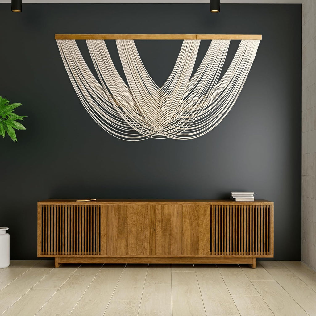 Neutral Extra Large Boho Macrame Wall Hanging