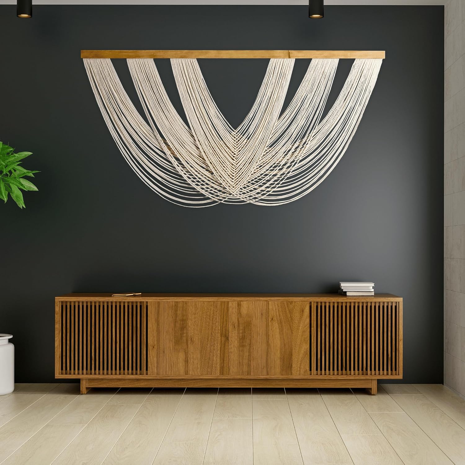 Neutral Extra Large Boho Macrame Wall Hanging